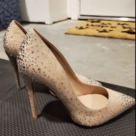 Aldo Pelia Rhinestone Heels - Picture 5 of 7